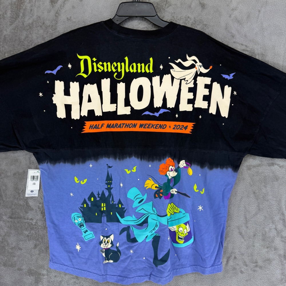 Disney Spirit‎ Jersey 2024 Halloween Half Marathon Nightmare Before Christmas L